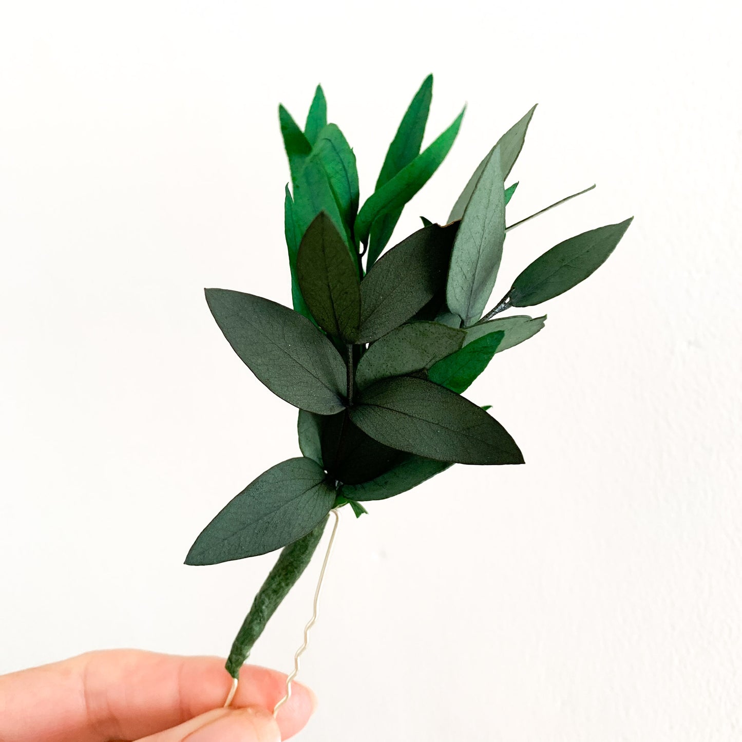 eucalyptus hair pins