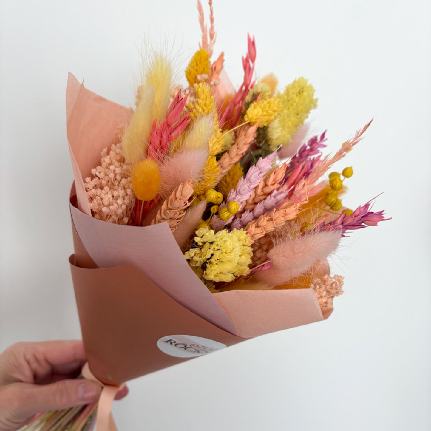 send flowers online dried flower bouquet
