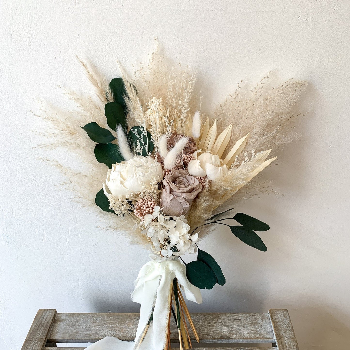 blush rose bridesmaid bouquet