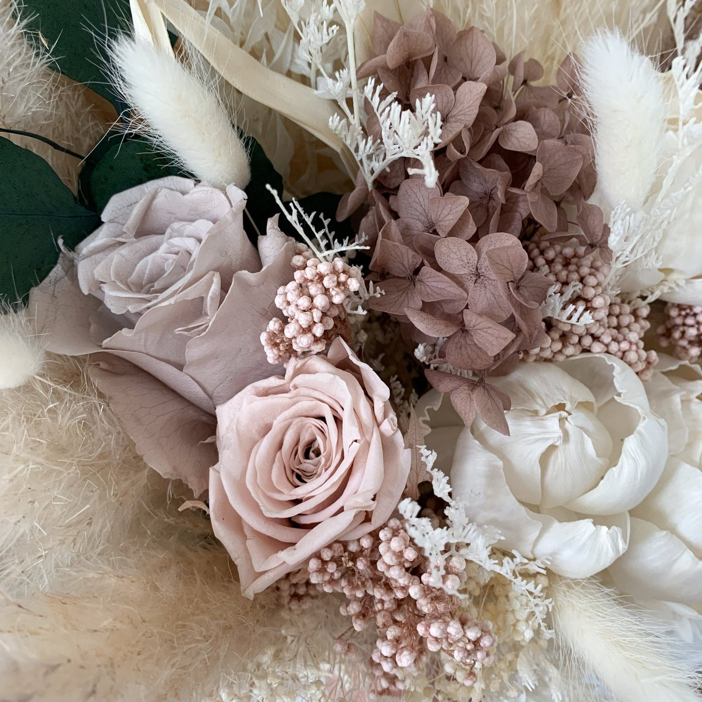 blush wedding flowers