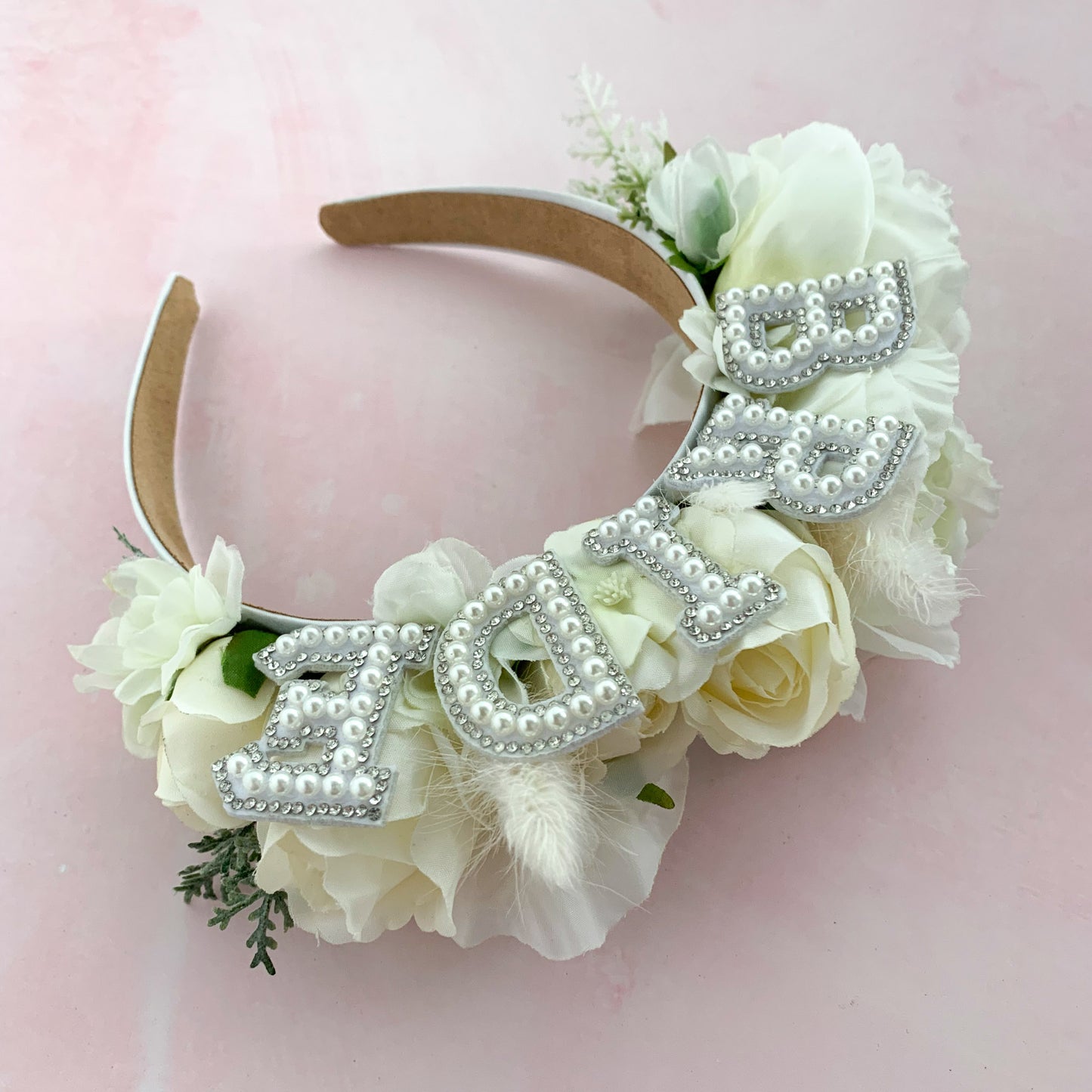 bride hen party flower headband