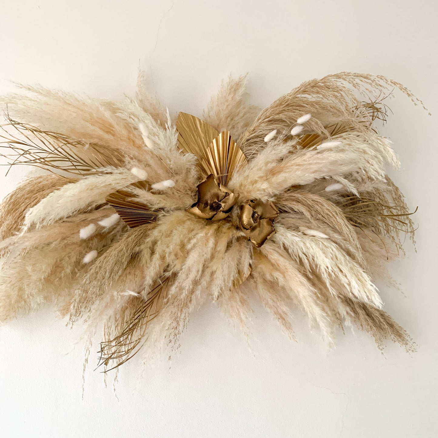 pampas grass wall decor