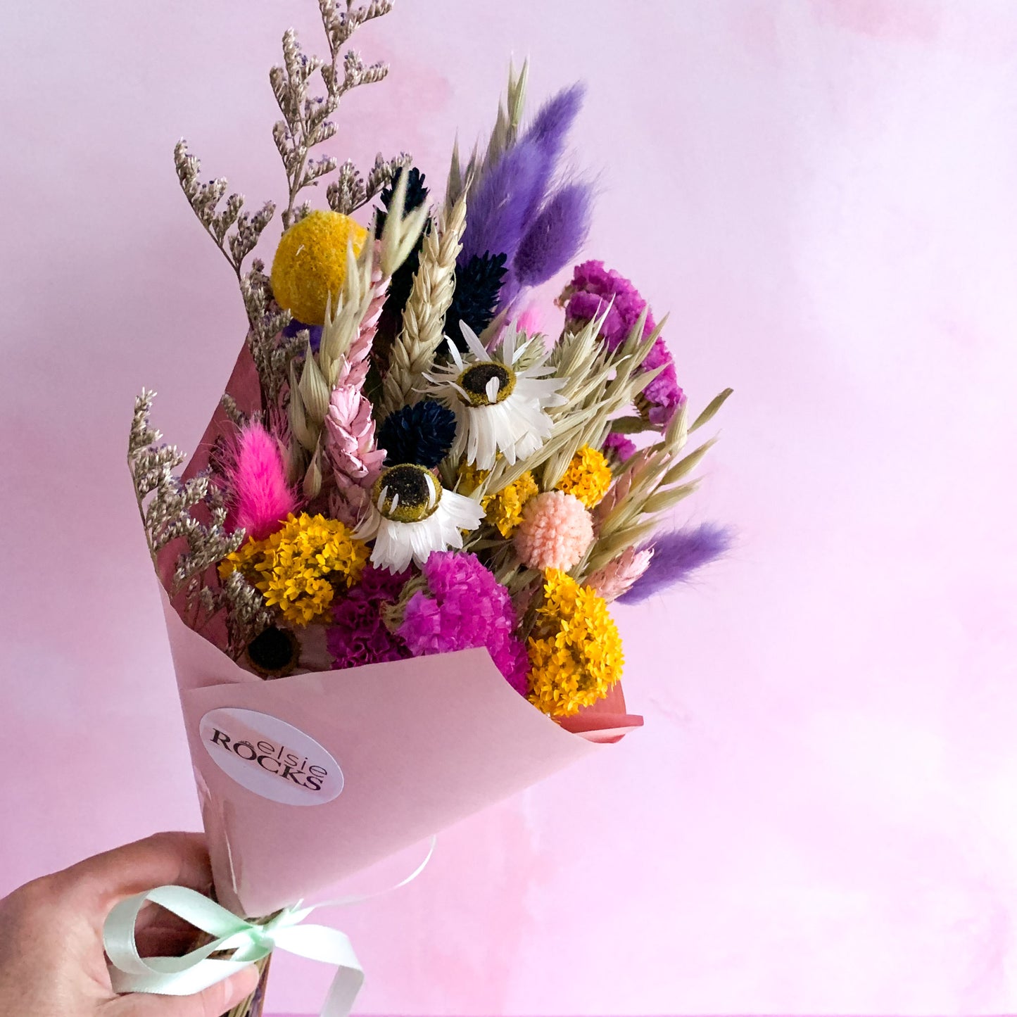 wild flower dried bouquet flowers by post