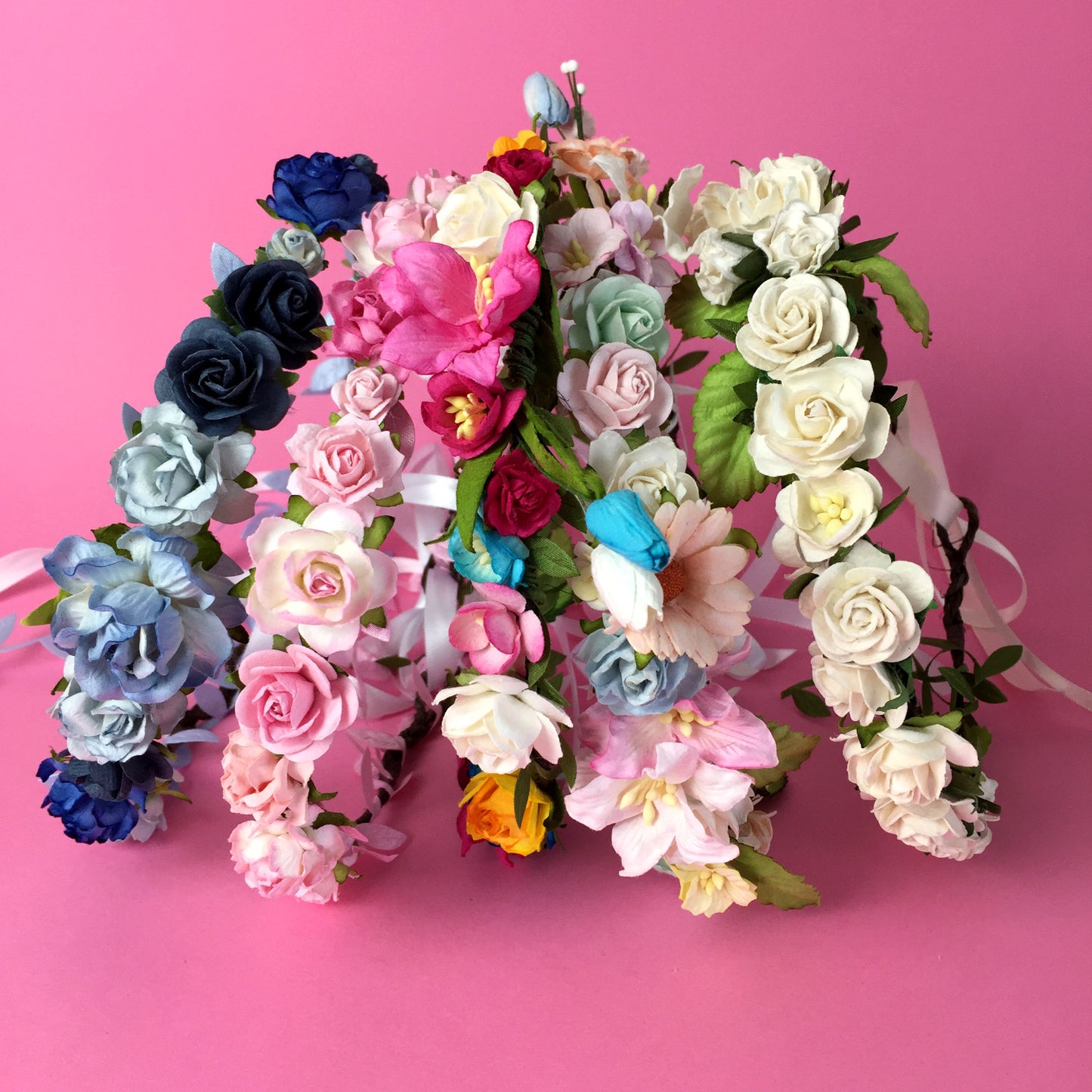 DIY flower crown kit hen party