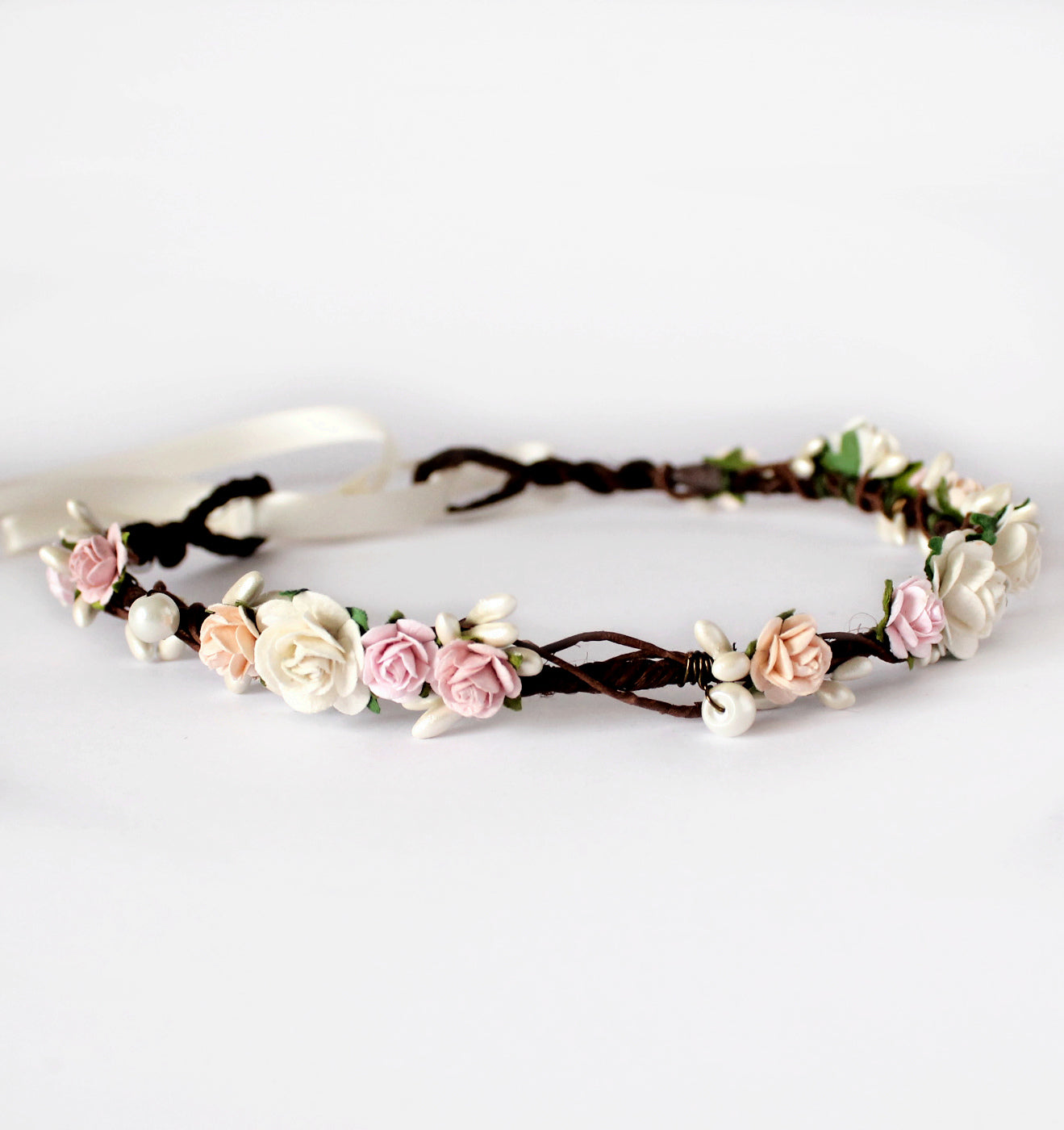 flower crown bride