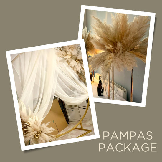 Load image into Gallery viewer, Pampas Wedding Package - For hire INTRODUCTORY OFFER
