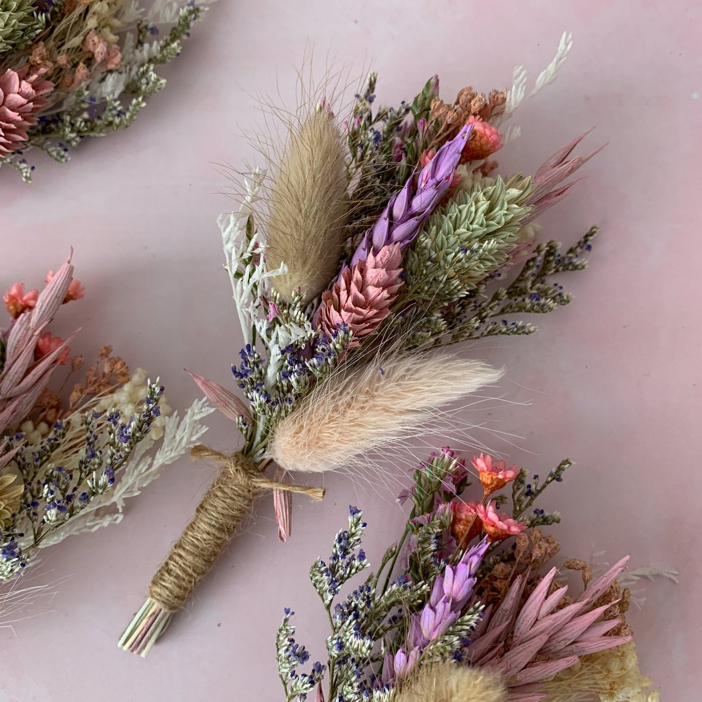 dried flower buttonhole wild blooms