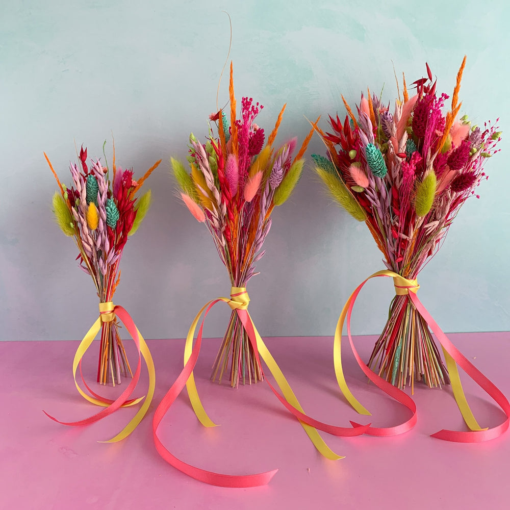 
                      
                        rainbow dried flower bouquet
                      
                    