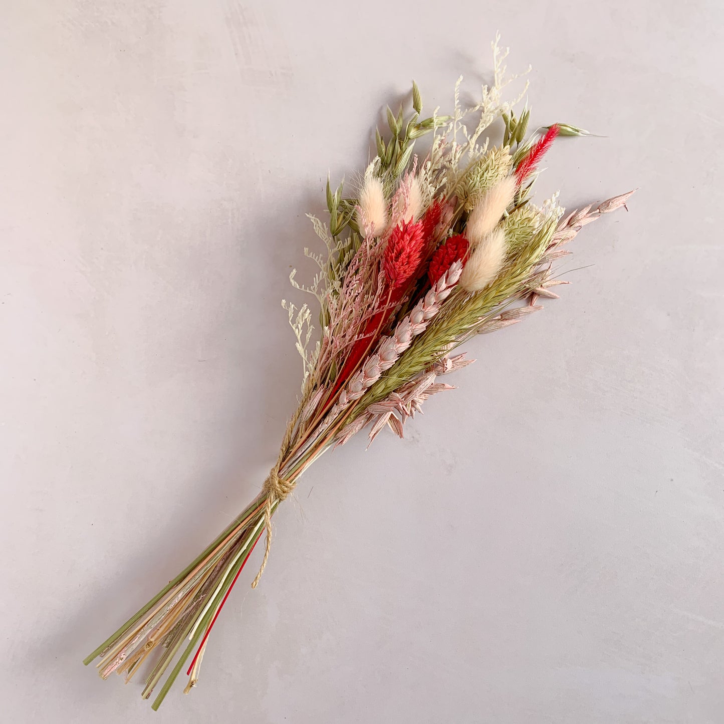 Sage and berry pop dried flower baby bouquet