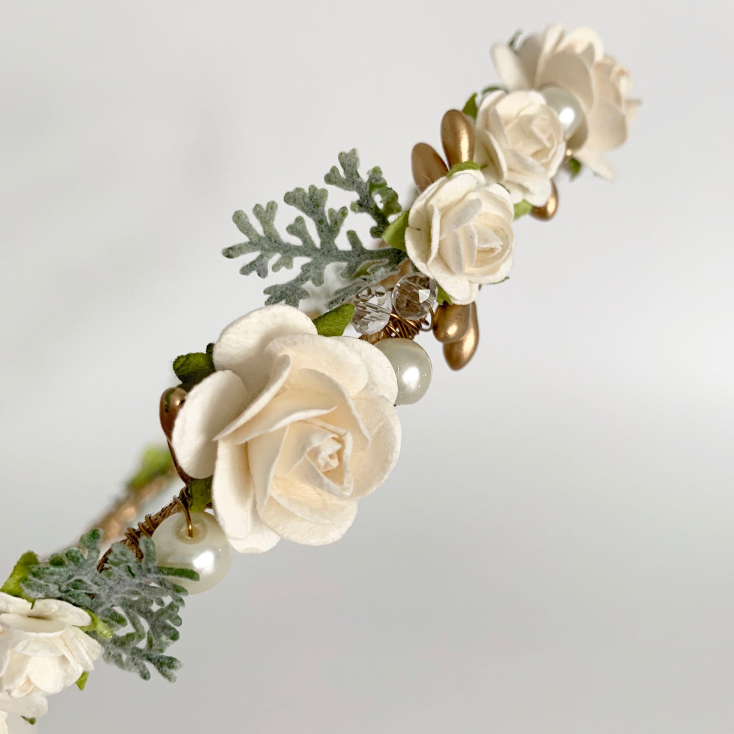 wedding flower crown hair accessories