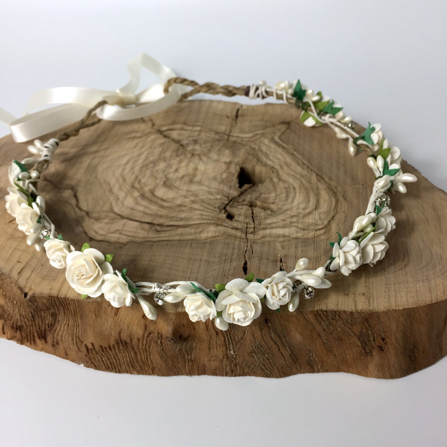 wedding flower crown uk