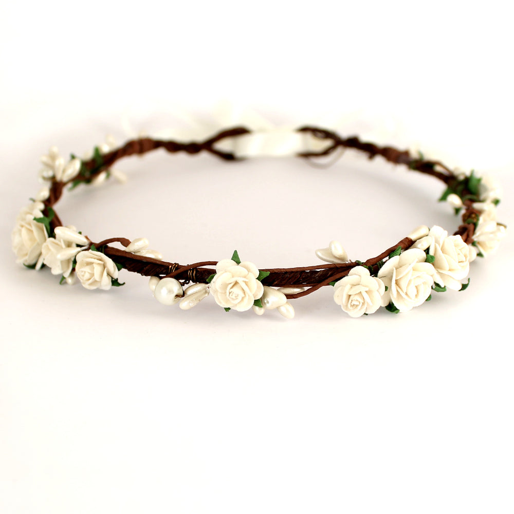 
                      
                        white flower crown
                      
                    