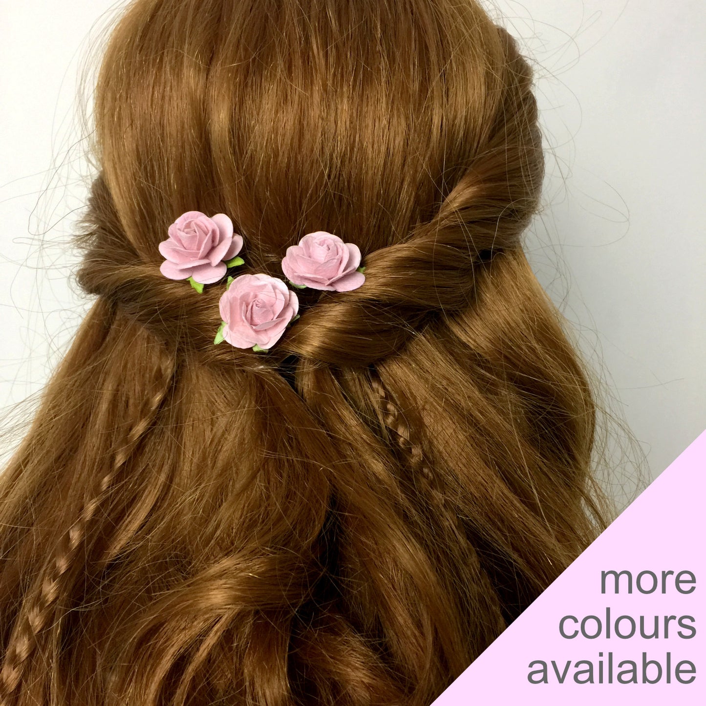 flower hair pins